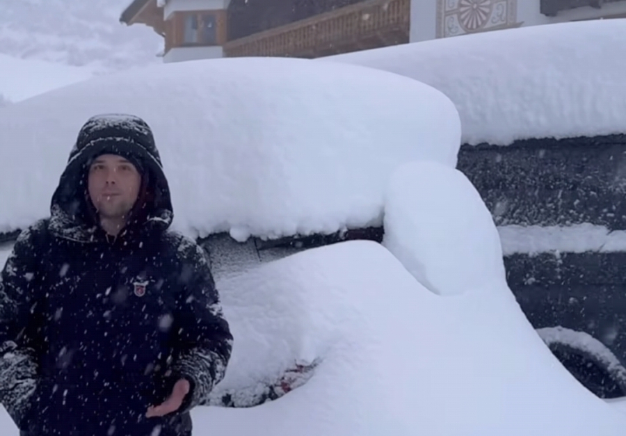 Sankt Christoph am Arlberg - 1500 meter.